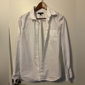 Banana republic classic cotton white shirt